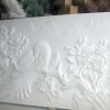 雪花白大理石浮雕，白色大理石雕刻，白色大理石造型