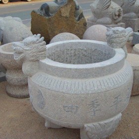寺廟香爐供應 花崗巖雕刻