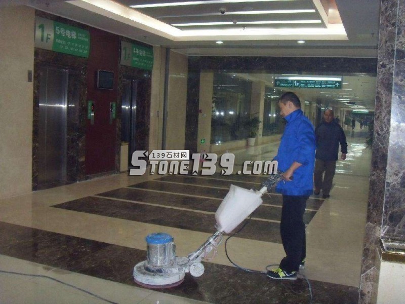 石材養(yǎng)護前后