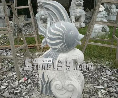 石雕魚(yú)成品