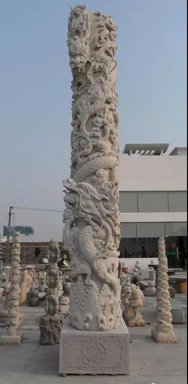 石材龍柱雕刻產品展示