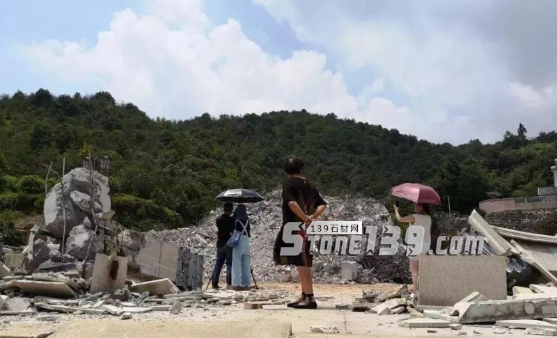 浙江溫州全石材別墅造價上億，卻因違建被拆除