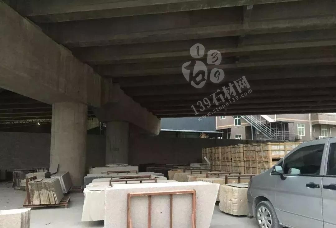 福建南安市石井鎮拆石材廠棚，移石材方料