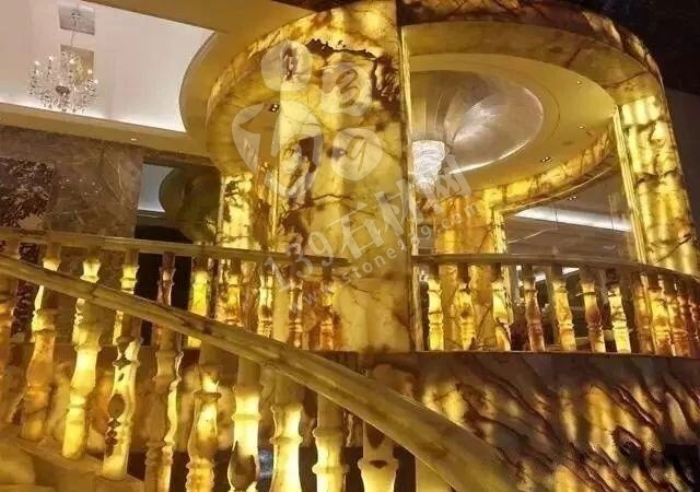 玉石豪宅內部裝飾 百億石材豪宅