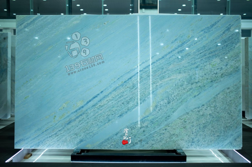 巴西藍水晶白水晶